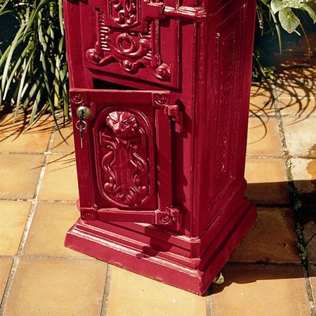 Design Toscano British-Style Foundry Cast Iron Post Box SP8976